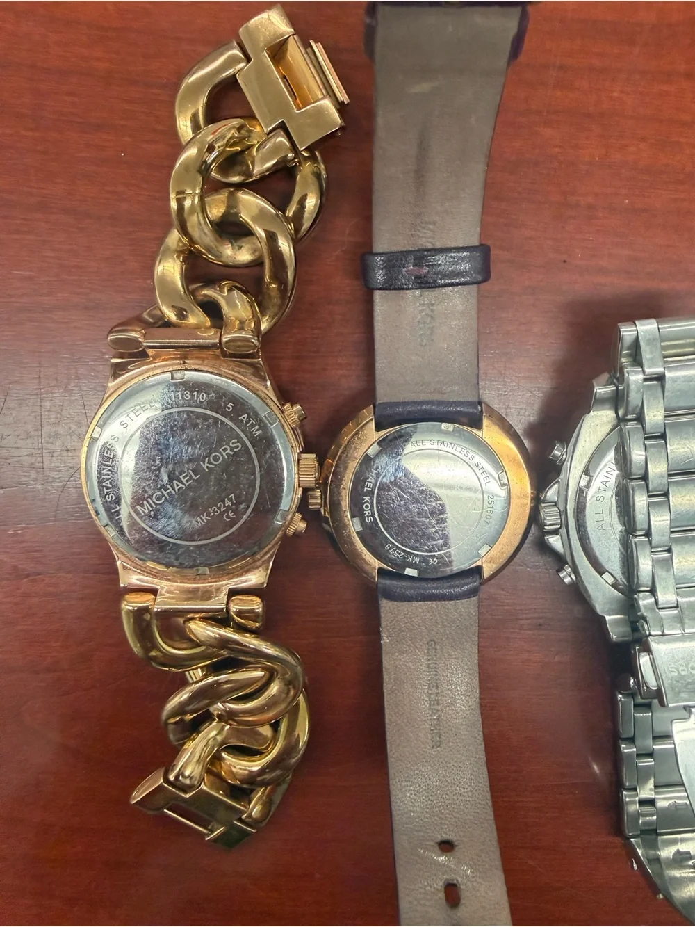 Michael Kors Women's 4 Piece Watch Set. Gold, Silver, White & Rose Gold